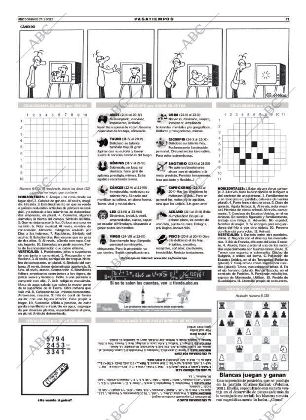 ABC MADRID 27-01-2002 página 71