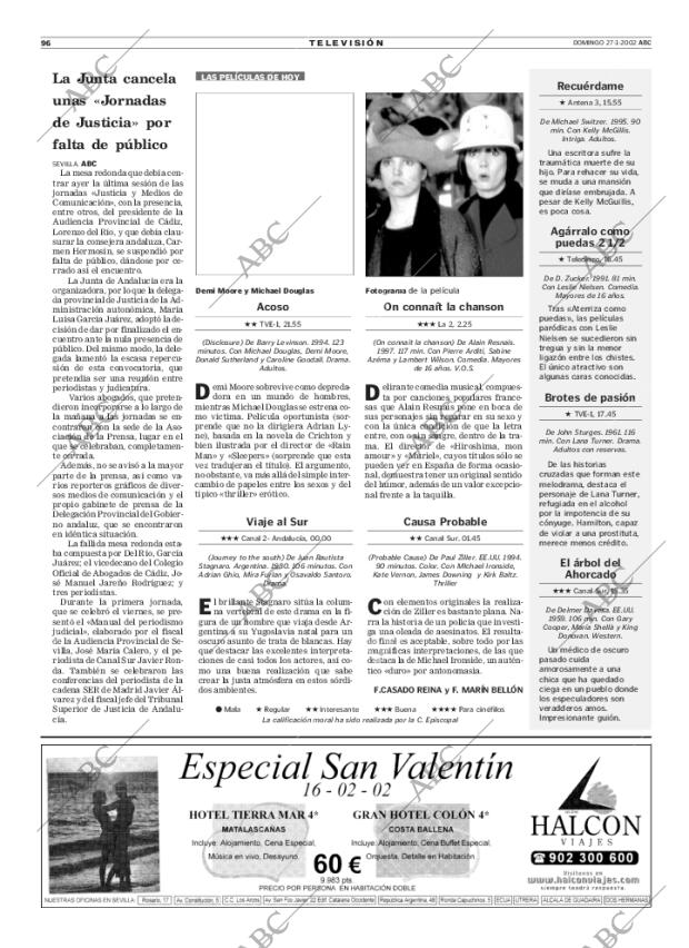 ABC SEVILLA 27-01-2002 página 96