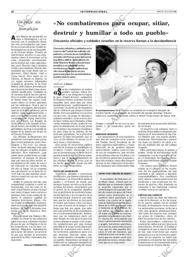 ABC MADRID 29-01-2002 página 28