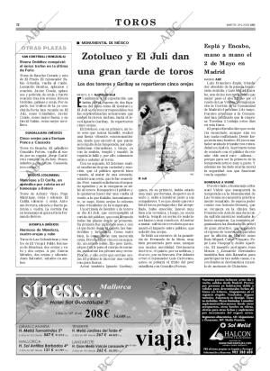 ABC MADRID 29-01-2002 página 72