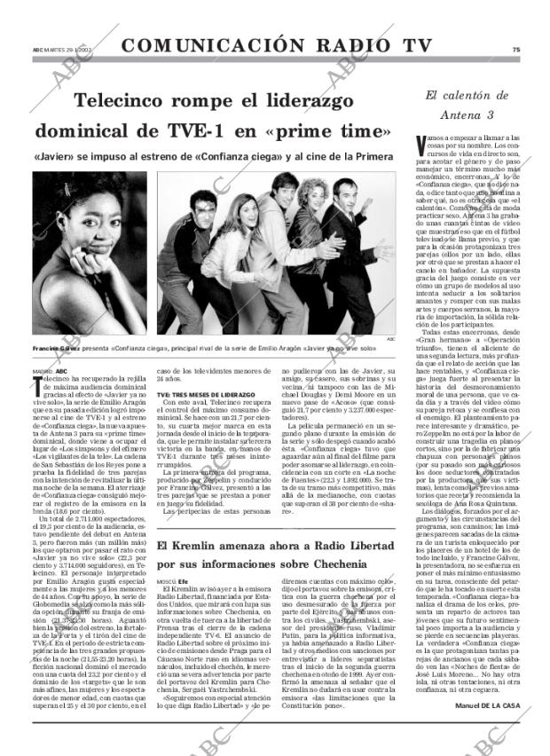 ABC MADRID 29-01-2002 página 75
