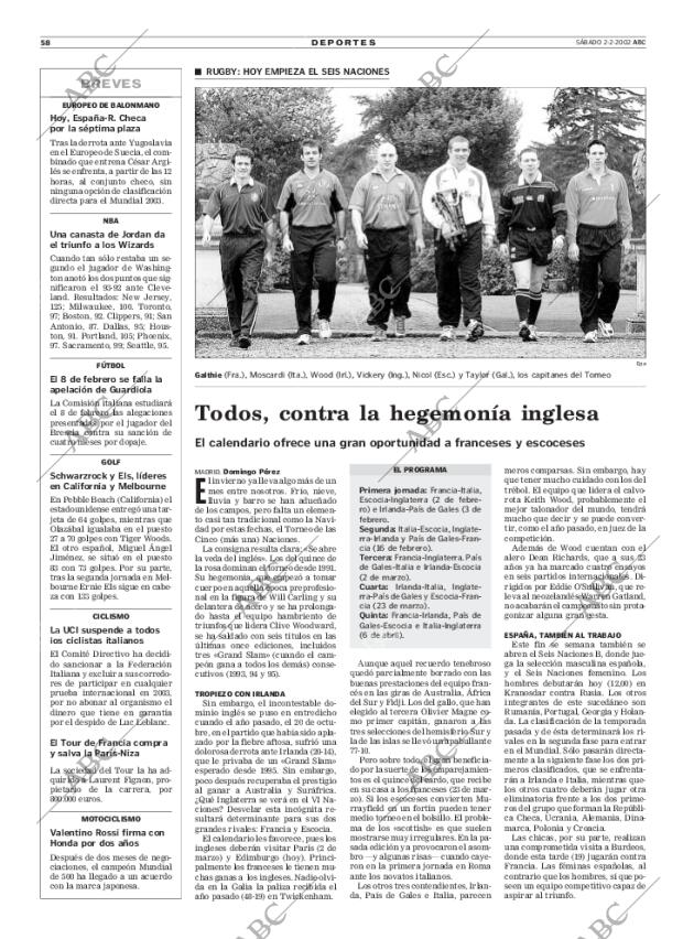 ABC MADRID 02-02-2002 página 58