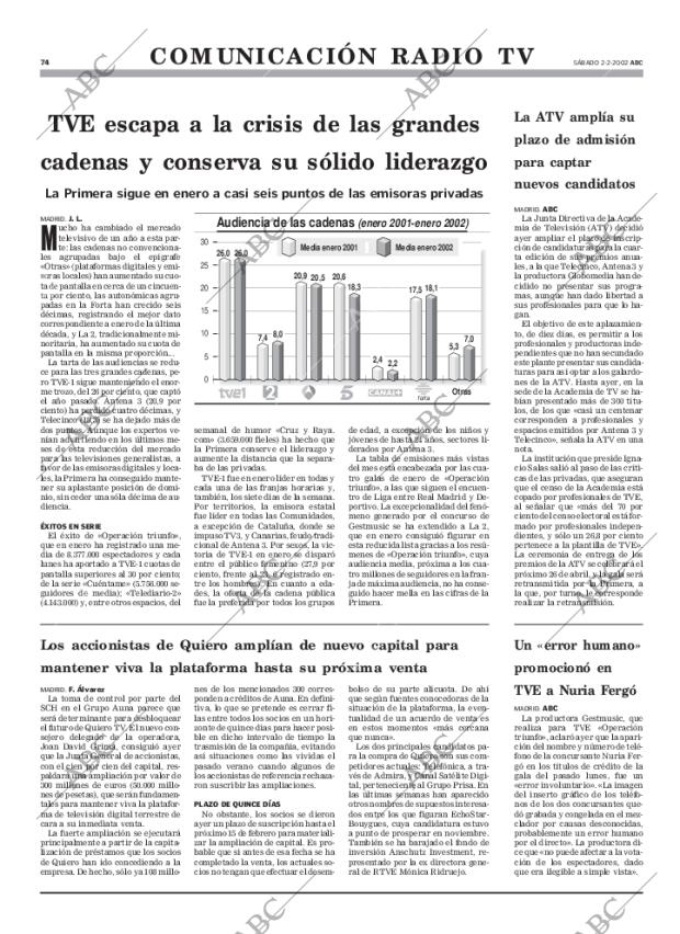 ABC MADRID 02-02-2002 página 74
