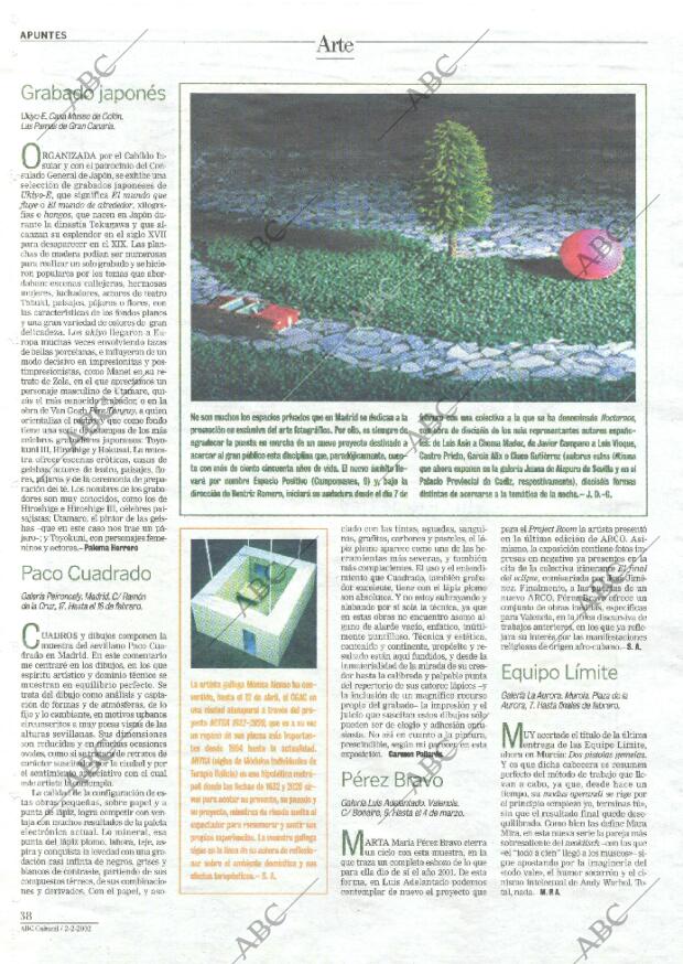 CULTURAL MADRID 02-02-2002 página 38