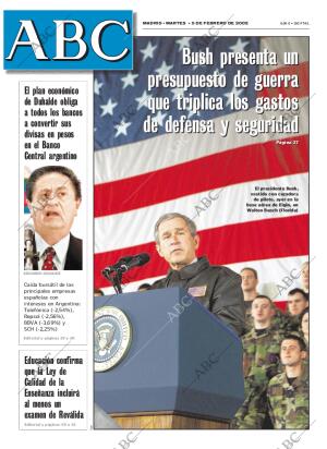 ABC MADRID 05-02-2002 página 1
