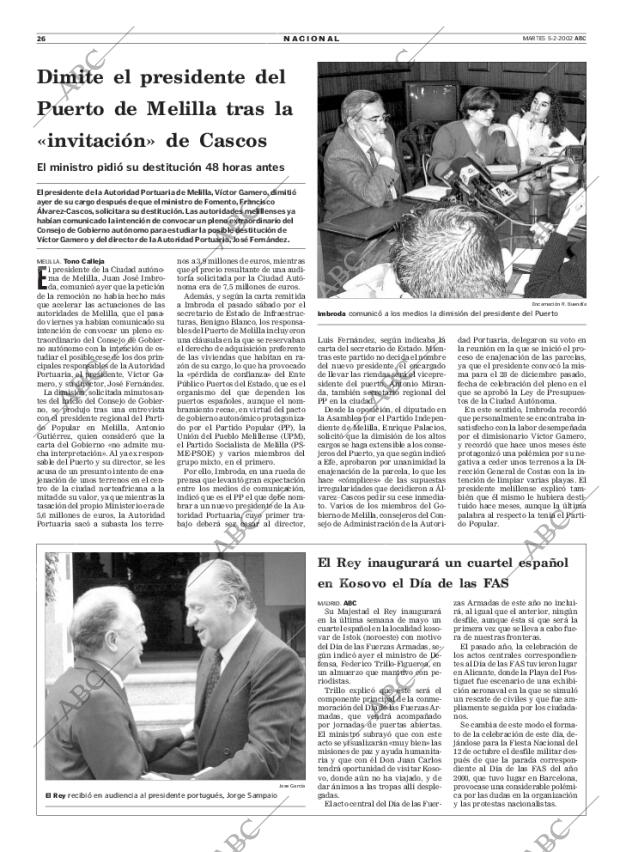 ABC MADRID 05-02-2002 página 26