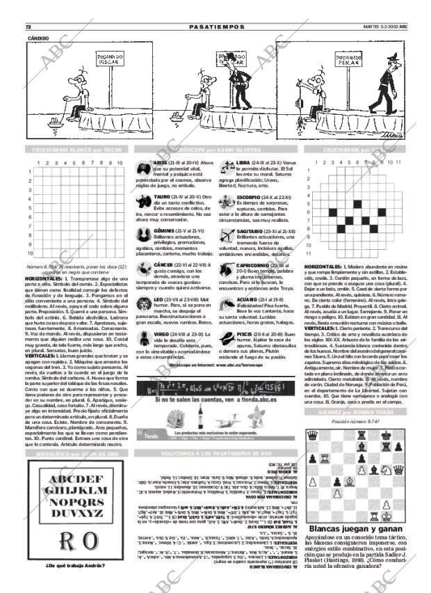 ABC MADRID 05-02-2002 página 72