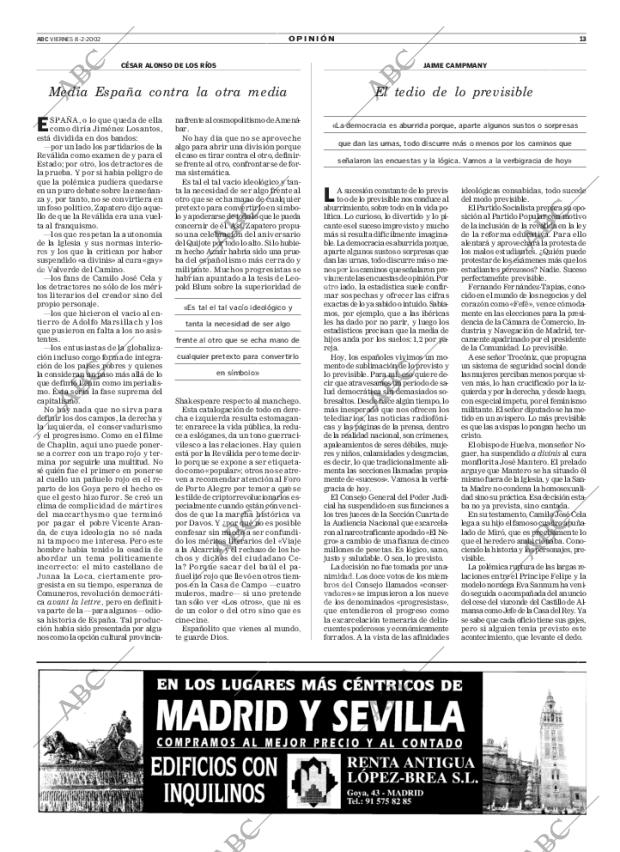 ABC MADRID 08-02-2002 página 13