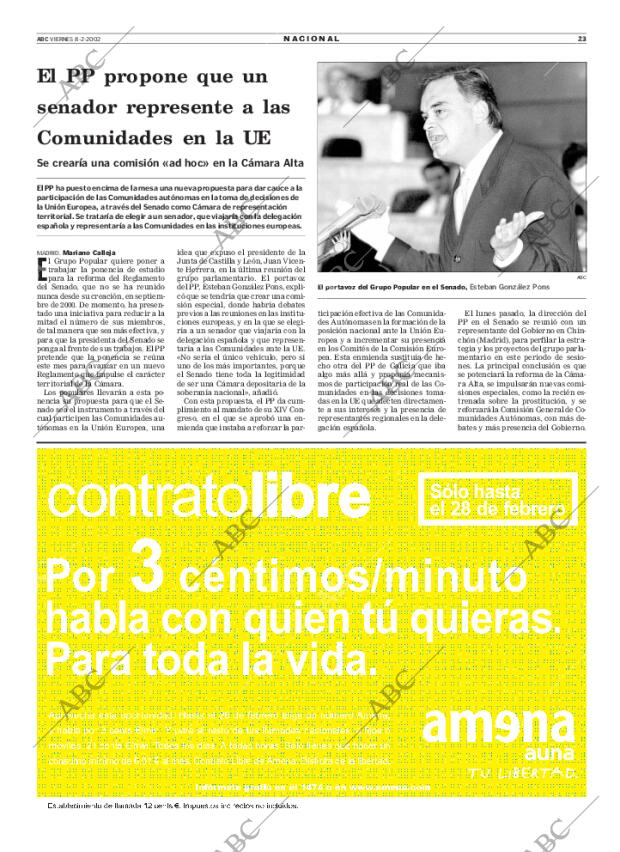 ABC MADRID 08-02-2002 página 23