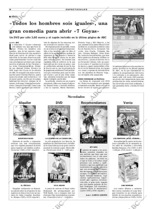 ABC MADRID 08-02-2002 página 78