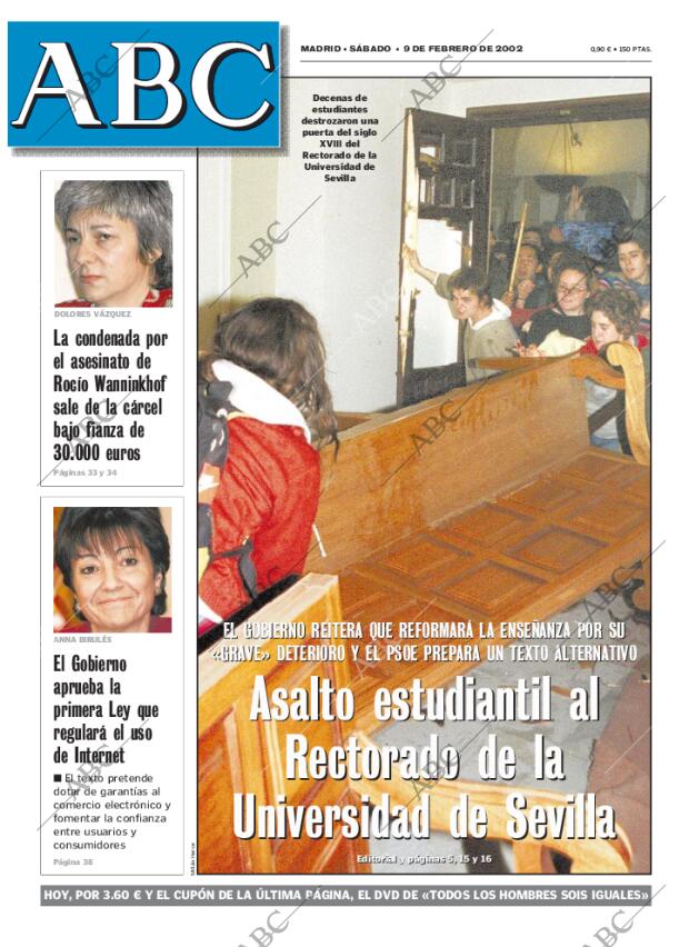 ABC MADRID 09-02-2002 página 1