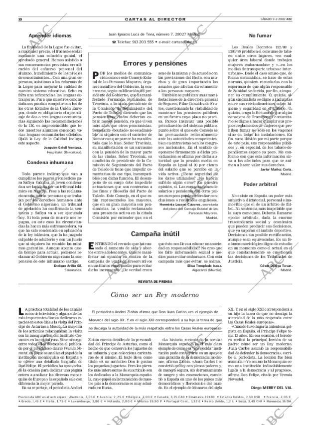 ABC MADRID 09-02-2002 página 10