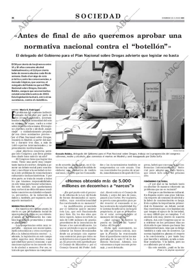 ABC MADRID 10-02-2002 página 36