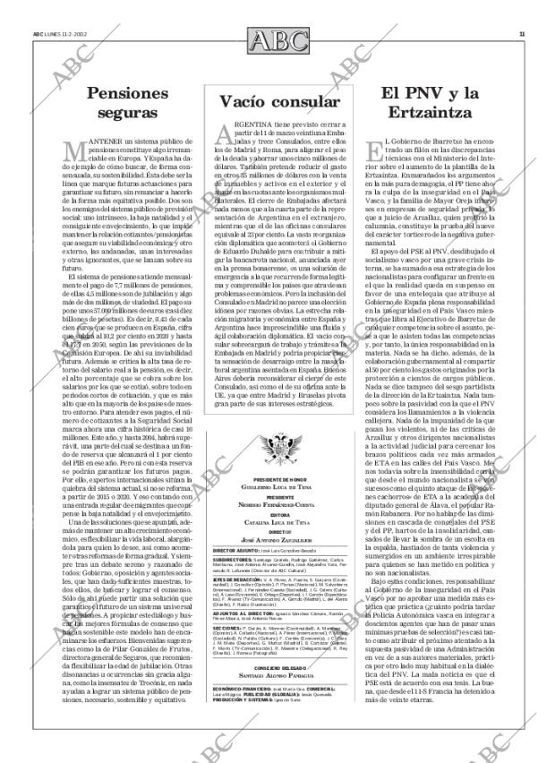 ABC MADRID 11-02-2002 página 11