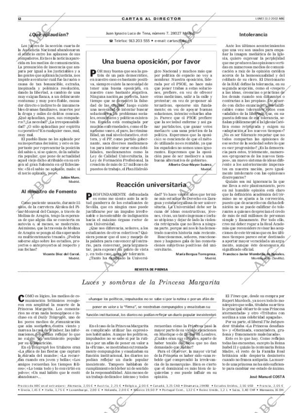 ABC MADRID 11-02-2002 página 12