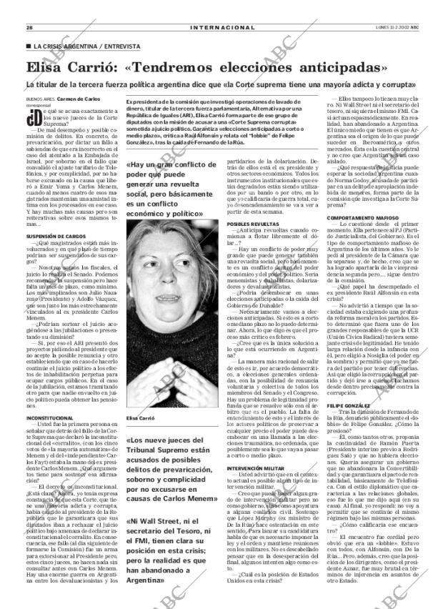 ABC MADRID 11-02-2002 página 28