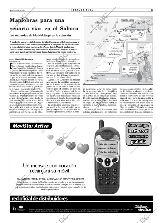 ABC MADRID 11-02-2002 página 29