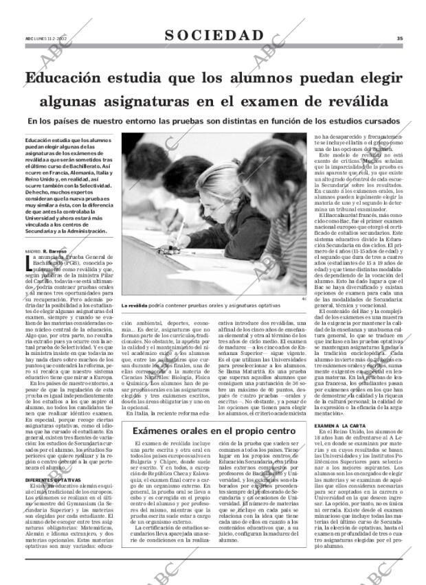 ABC MADRID 11-02-2002 página 35
