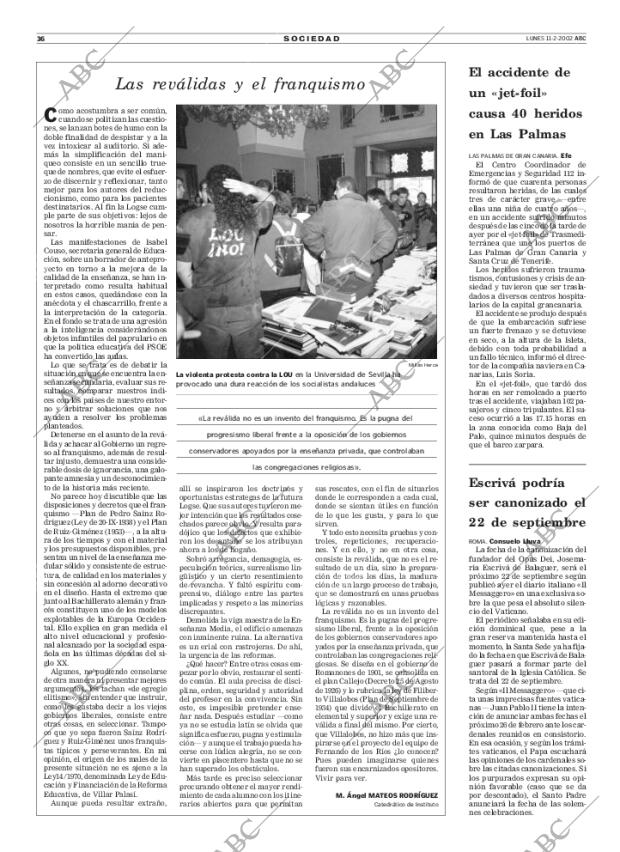 ABC MADRID 11-02-2002 página 36