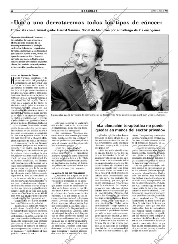 ABC MADRID 11-02-2002 página 38