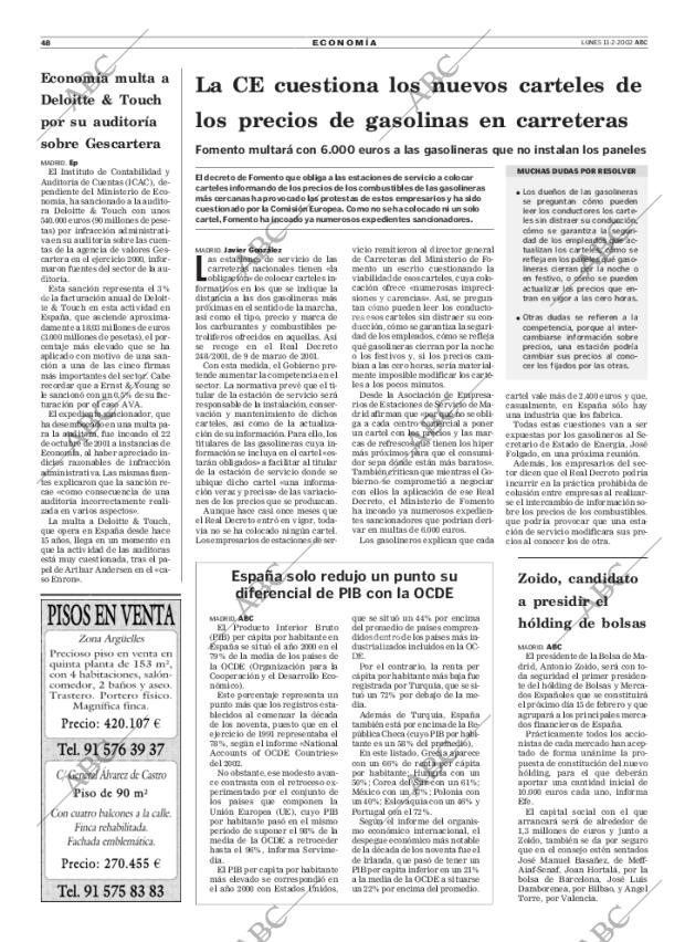 ABC MADRID 11-02-2002 página 48