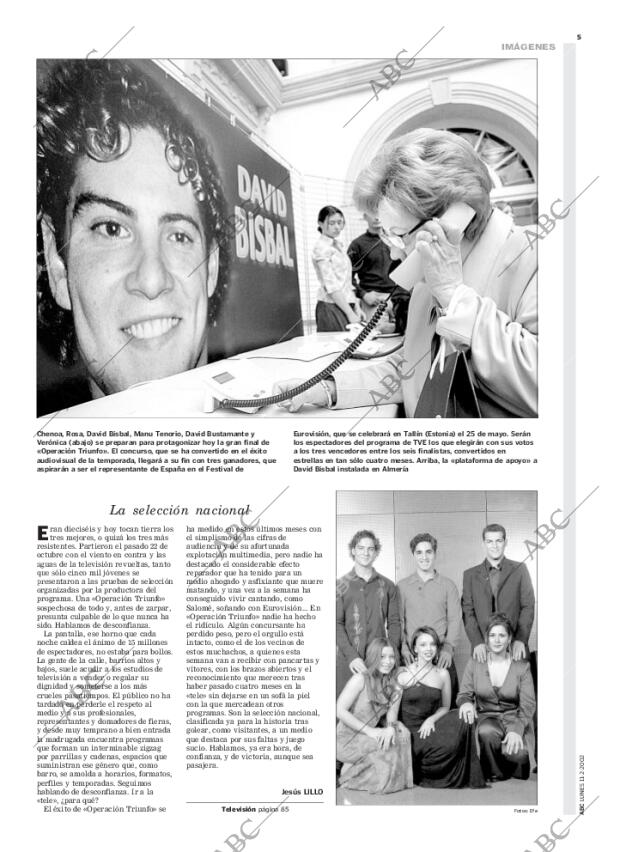 ABC MADRID 11-02-2002 página 5