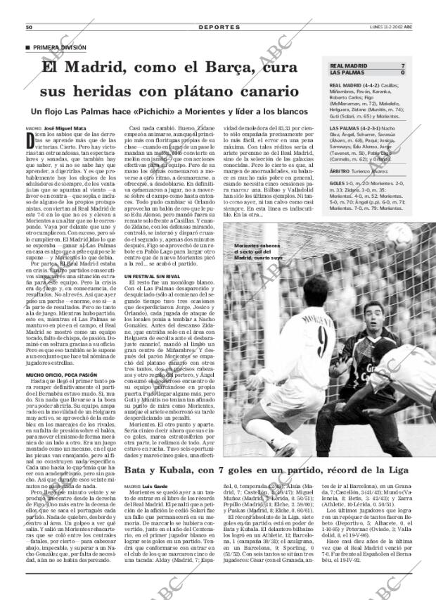ABC MADRID 11-02-2002 página 50