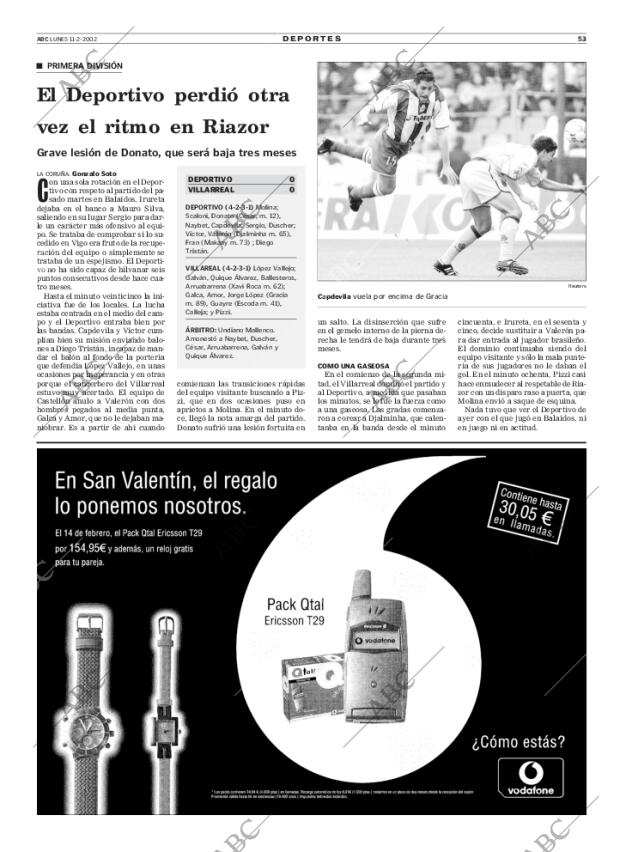 ABC MADRID 11-02-2002 página 53