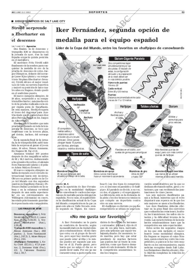 ABC MADRID 11-02-2002 página 63