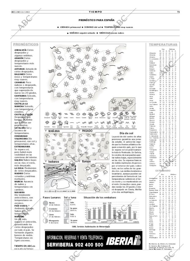 ABC MADRID 11-02-2002 página 75