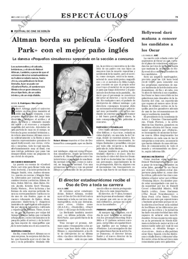 ABC MADRID 11-02-2002 página 79