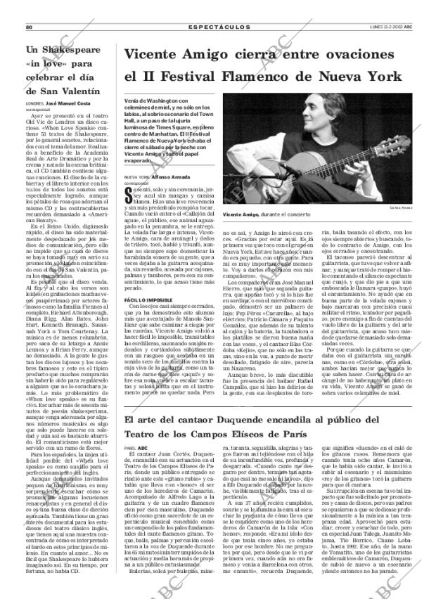 ABC MADRID 11-02-2002 página 80