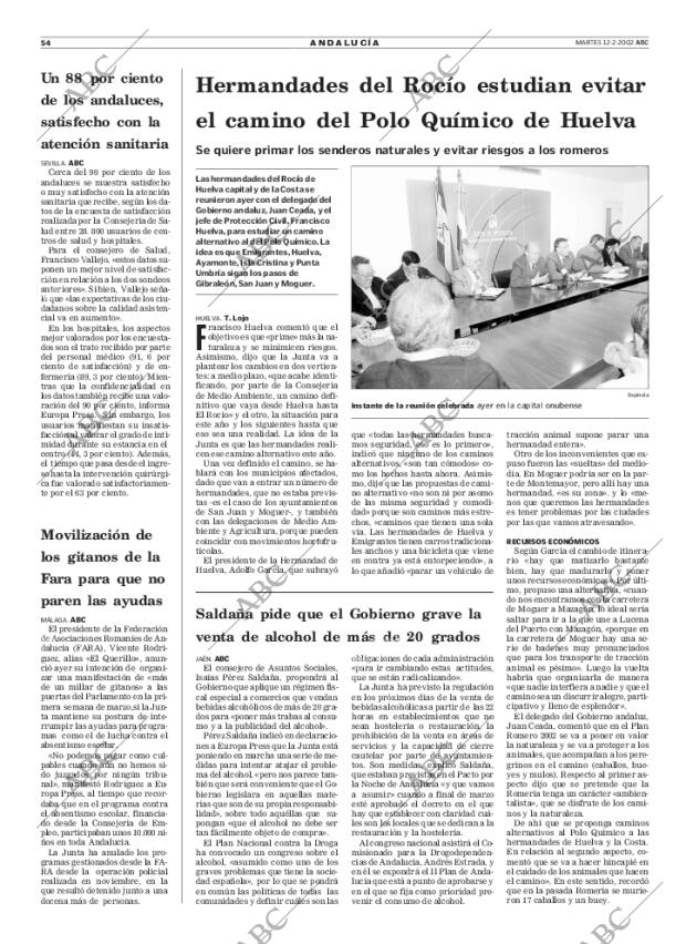 ABC SEVILLA 12-02-2002 página 54