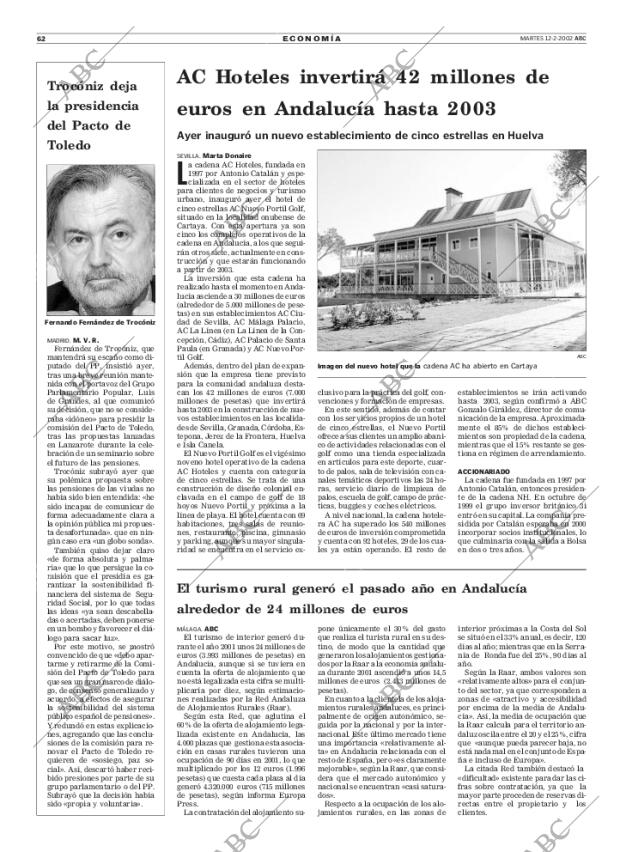 ABC SEVILLA 12-02-2002 página 62