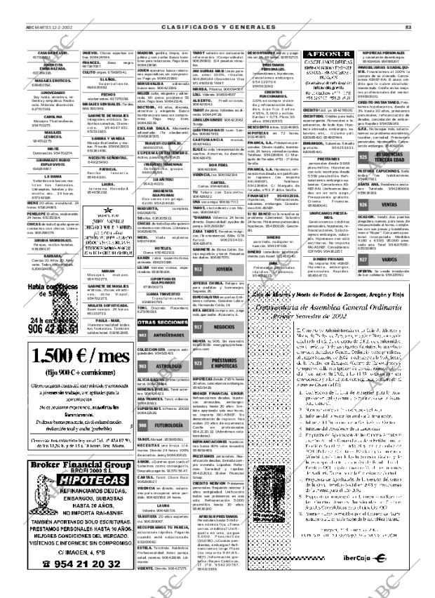 ABC SEVILLA 12-02-2002 página 83