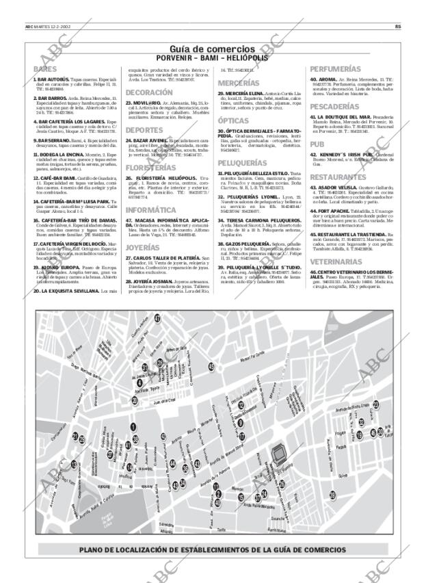 ABC SEVILLA 12-02-2002 página 85