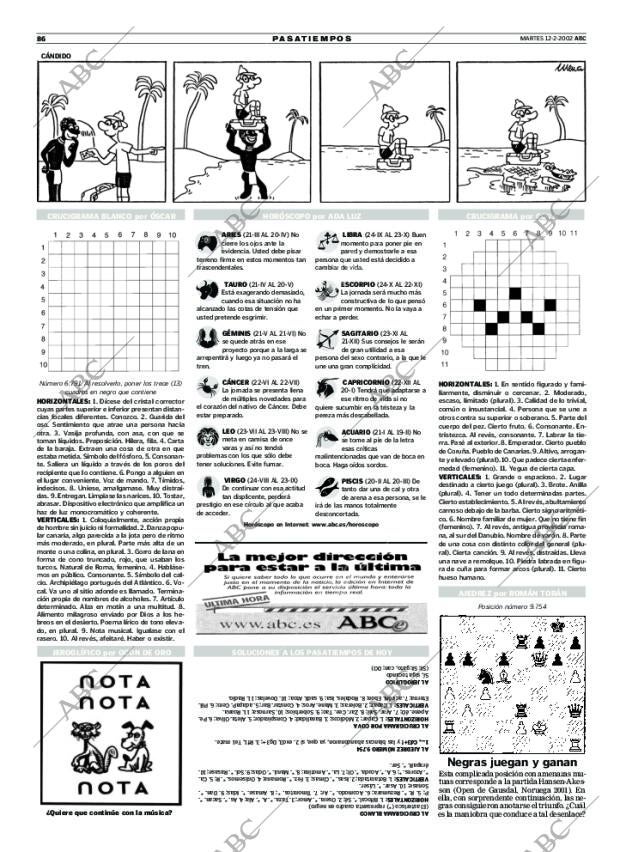 ABC SEVILLA 12-02-2002 página 86
