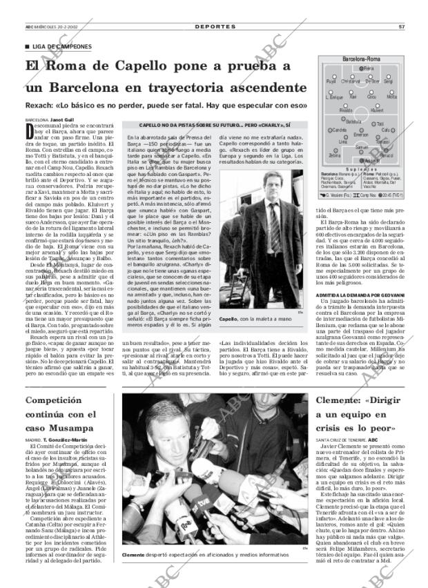 ABC MADRID 20-02-2002 página 57