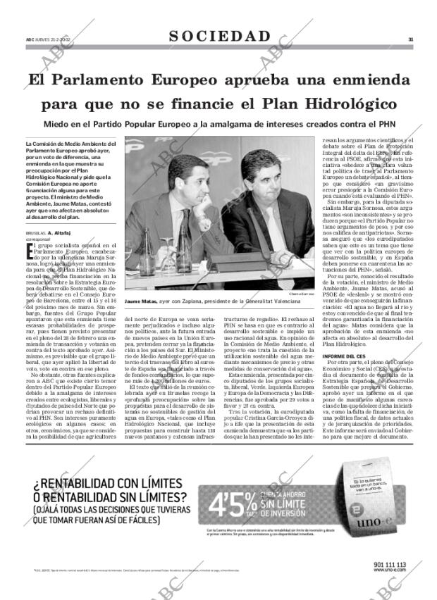 ABC SEVILLA 21-02-2002 página 31