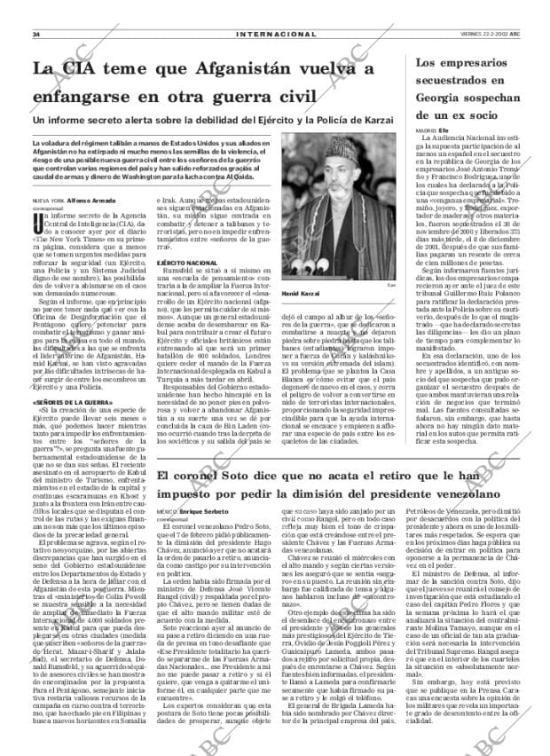 ABC MADRID 22-02-2002 página 34