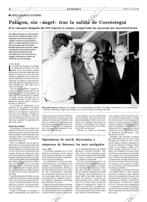 ABC MADRID 22-02-2002 página 46