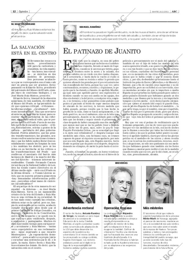 ABC SEVILLA 26-02-2002 página 12
