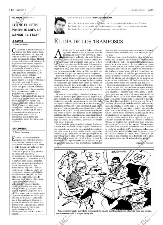 ABC SEVILLA 26-02-2002 página 14