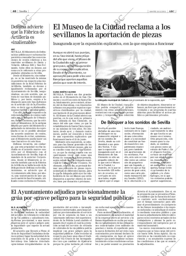 ABC SEVILLA 26-02-2002 página 40