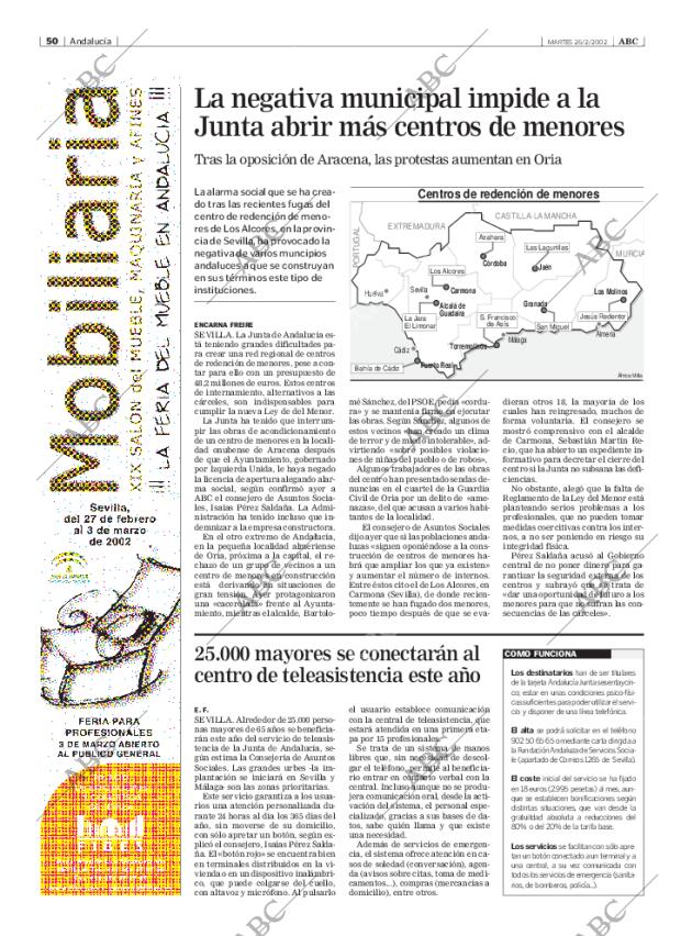 ABC SEVILLA 26-02-2002 página 50