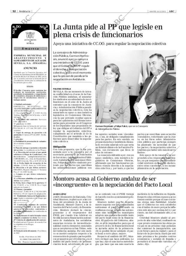 ABC SEVILLA 26-02-2002 página 52