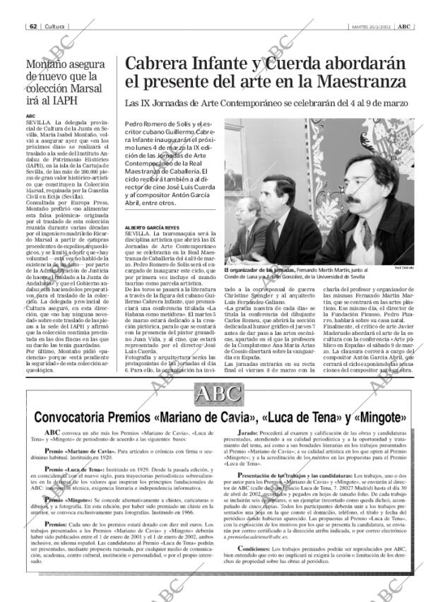 ABC SEVILLA 26-02-2002 página 62