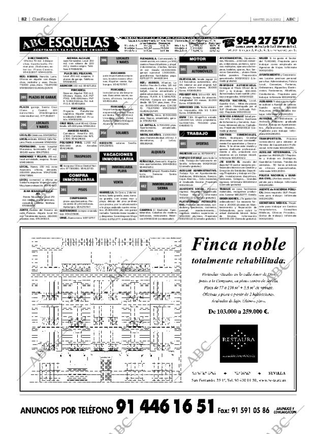 ABC SEVILLA 26-02-2002 página 82