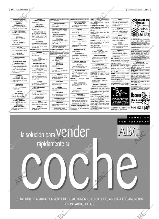 ABC SEVILLA 26-02-2002 página 84