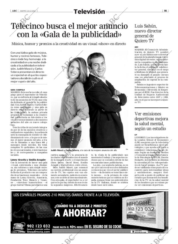 ABC SEVILLA 26-02-2002 página 91